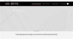 Desktop Screenshot of anabyte.com